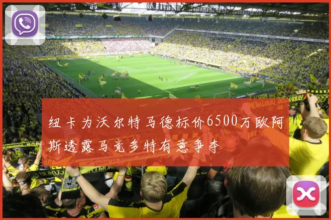 纽卡为沃尔特马德标价6500万欧阿斯透露马竞多特有意争夺
